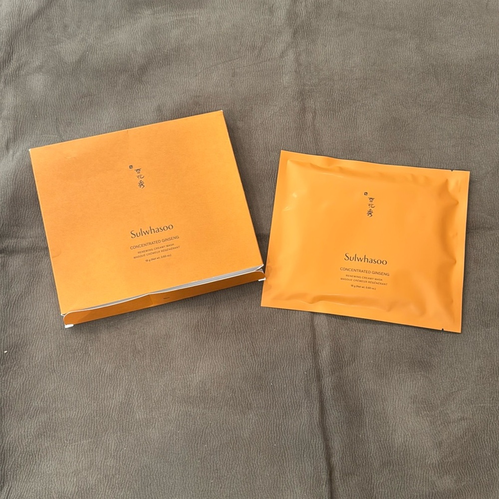 Sulwhasoo Concentrated Ginseng Renewing Creamy Mask NEW BOX